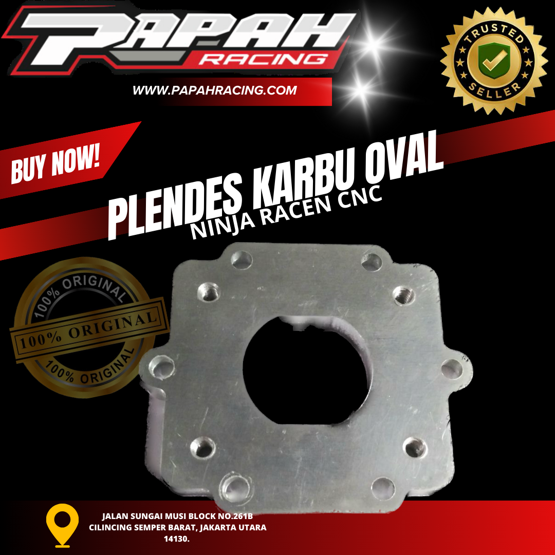 PLENDES KARBU OVAL NINJA RACEN CNC